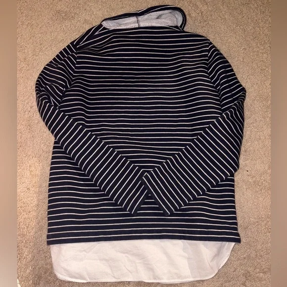 J Crew mercantile striped popover - Picture 4 of 4